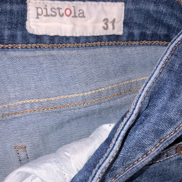 Pistola size 31 Troy high rise distressed jeans - Picture 5 of 9